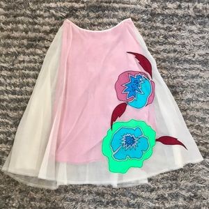 ⚡️Beautiful Silk Dress with Exquisite Flowers⚡️